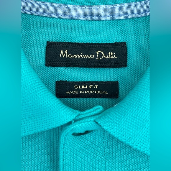 🔥👕 Massimo Dutti Shirt-sleeve polo shirt - Picture 2 of 6